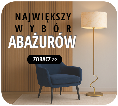 Chcesz odnowić wnętrze bez znacznego obciążania portfela? Zobacz nasze abażury welurowe, ze złotym wnętrzem, fornirowe  ➤ ➤ ➤