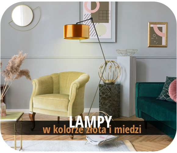 Złote lampy wiszące wiszące ✓ Złote lampy sufitowe ✓ Złote lampy w stylu glamour ✓ PRODUCENT LAMP - LYSNE.PL