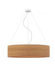 Lampa wisząca  PORTO ECO fi - 80 cm - kolor dąb sonoma