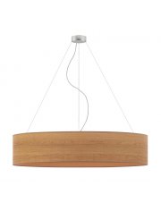 Lampa wisząca z regulacją wysokości PORTO ECO fi - 100 cm - kolor dąb sonoma