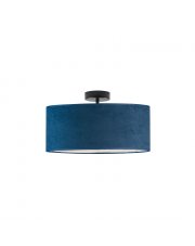 Lampa salonowa WENECJA VELUR fi - 40 cm kolor granatowy