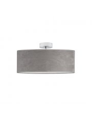 Lampa plafonowa WENECJA VELUR fi - 50 cm kolor szary