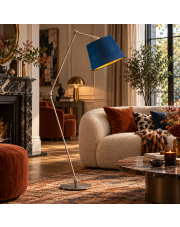 Lampa stojąca do czytania w salonie MANILA VELUR