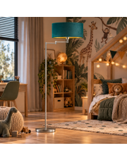 Lampa stojąca do czytania na wysięgniku CANCUN VELUR