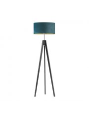 Designerska lampa stojąca na 3 nogach HAITI VELUR