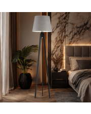 Lampa podłogowa na trzech nogach CURACAO VELUR