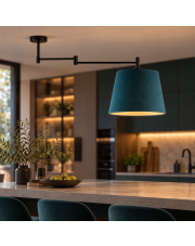 Nowoczesny plafon do kuchni LED TAMPA VELUR