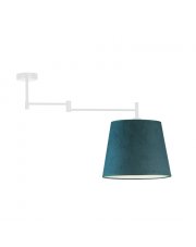 Designerska lampa sufitowa z regulowanym ramieniem TAMPA VELUR