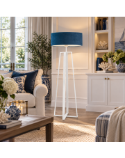 Designerska lampa podłogowa do salonu MOSS VELUR