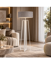 Lampa podłogowa w stylu skandynawskim MOSS VELUR