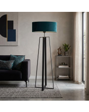 Nowoczesna lampa stojąca do salonu MOSS VELUR