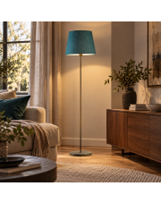 Lampa podłogowa do czytania w salonie VASTO VELUR