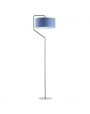 Niebieska lampa podłogowa do pokoju dziecka TESALLIA 