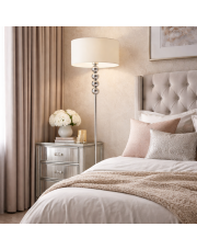 Designerska lampa stojąca do sypialni BERMUDY