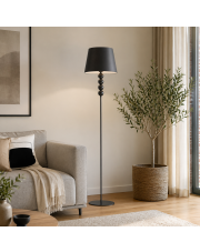 Nowoczesna lampa podłogowa do salonu SEUL z ozdobnymi kulami