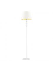 Lampa stojąca białe kule SEUL GOLD