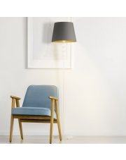 Dekoracyjna lampa stojąca z kulami SEUL GOLD w stylu skandynawskim