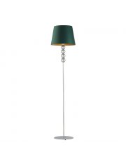 Designerska lampa podłogowa z kloszem ze złotym wnętrzem SEUL GOLD
