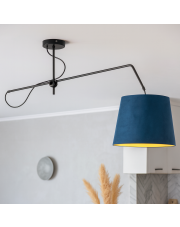 Regulowana lampa wisząca OVIEDO VELUR