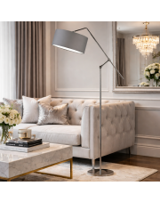 Skandynawska lampa stojąca z regulacją kąta padania światła LIBERIA