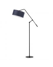 Regulowana lampa stojąca do czytania LIBERIA w klasycznej czerni