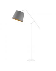 Lampa stojąca w stylu skandynawskim FOYA GOLD