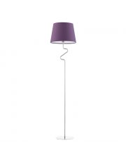 Fioletowa lampa podłogowa w stylu art deco FOGO