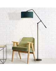 Lampa stojąca LED do czytania LIBERIA VELUR z ruchomym ramieniem