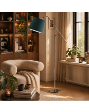 Regulowana lampa stojąca do biura FOYA VELUR