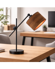 Skandynawska lampa stołowa do salonu MALI ECO z regulowanym ramieniem