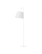 Nowoczesna lampa stojąca w białym kolorze TALLIN