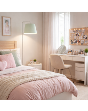 Designerska lampa stojąca do pokoju dziecka RIJAD w kolorze mięty