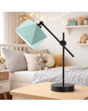 Lampka biurkowa na wysięgniku miętowa BELO