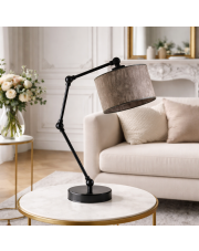 Regulowana lampka nocna do czytania ASMARA lampka nocna z ruchomym kloszem