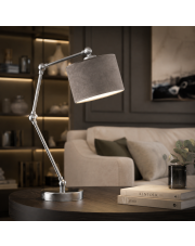 Lampa biurkowa w stylu skandynawskim ASMARA VELUR