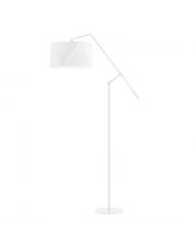 Biała lampa stojąca do czytania COLMA