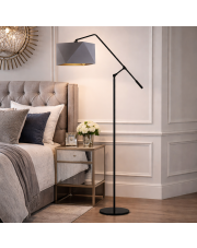 Lampa stojąca regulowana z wysięgnikiem COLMA GOLD