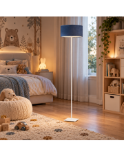Nowoczesna lampa stojąca do salonu MEKSYK VELUR