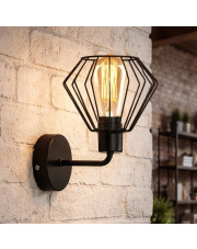 Kinkiet loftowy czarny ERIE LOFT