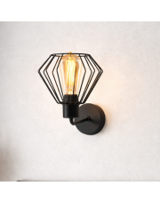 Kinkiet loftowy czarny ERIE LOFT