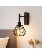 Czarny kinkiet loftowy SLIGO LOFT