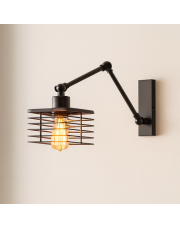 Kinkiet na wysięgniku ALCAMO LOFT – regulowana lampa ścienna