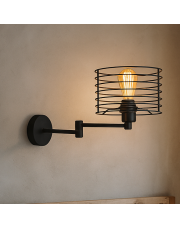 Kinkiet z regulowanym ramieniem prawo-lewo ALICANTE LOFT w stylu loftowym