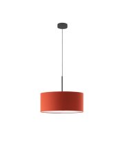Nowoczesna lampa wisząca nad stół SINTRA fi - 40 cm - kolor rdzawy
