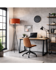 Lampa podłogowa trójnóg czarna PARYŻ 