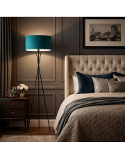 Nowoczesna lampa stojąca na trzech nogach do salonu PARYŻ 