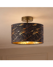 Plafon sufitowy w stylu glamour WENECJA MARMUR fi - 30 cm