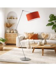 Lampa podłogowa na wysięgniku do czytania BARI lampa podłogowa LED z regulacją światła