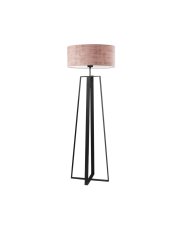 Stylowa lampa stojąca na czworonożnym stelażu MOSS VELUR
