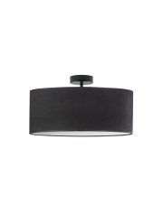 Żyrandol sufitowy WENECJA VELUR fi - 50 cm kolor czarny